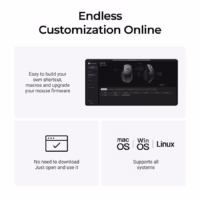 MOUSE USB OPTICAL WRL M6/BLACK M6S-A23 KEYCHRON thumbnail 7