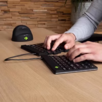 Belaidė kompaktiška klaviatūra R-GO TOOLS RGOSBUSWLBL, juoda thumbnail 8