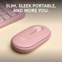 Logitech M350S Wireless Optical Mouse – Rose (910-007014) thumbnail 9