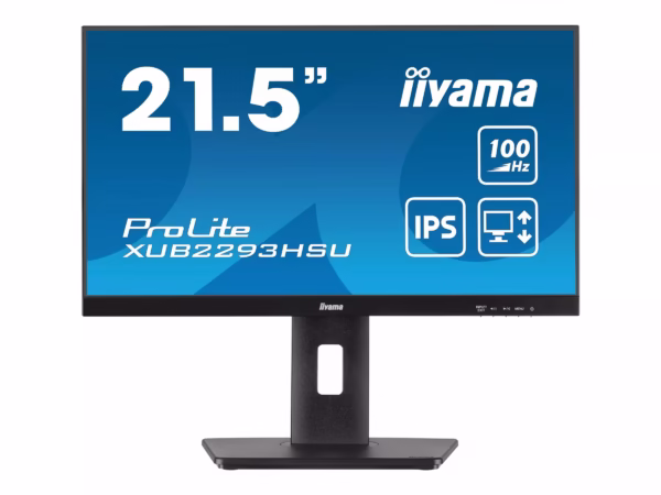 iiyama XUB2293HSU-B7 monitorius, 21.5″, FHD, IPS, 100Hz