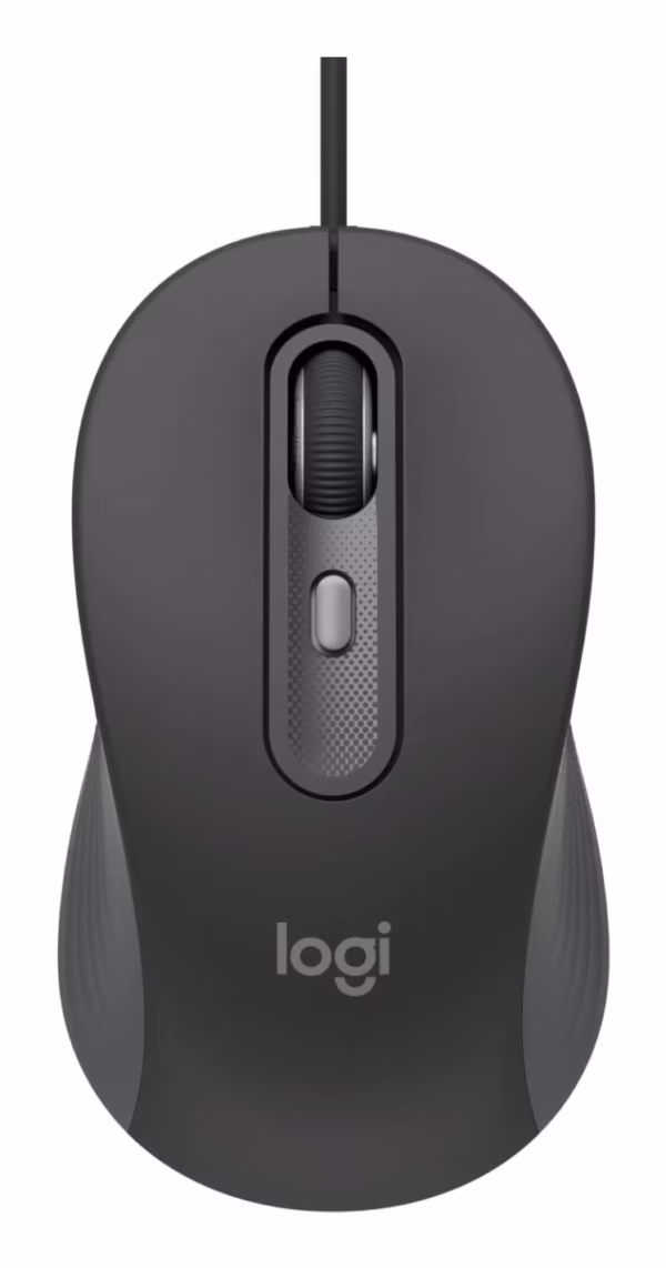 Laidinė optinė pelė LOGITECH M520, grafito spalvos, 910-007511