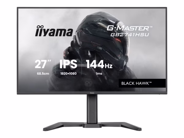 iiyama GB2741HSU-B1 monitorius, 27″, FHD, IPS, 144Hz