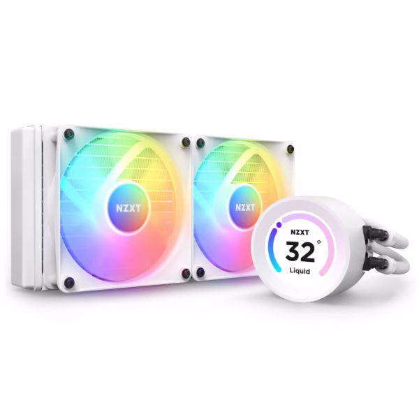 NZXT Kraken Elite 240 RGB RL-KR24E-W1 skysčio aušintuvas (AIO)