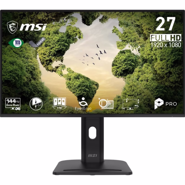 Monitorius MSI PRO MP275PGN E14, 27″, Full HD, 144Hz