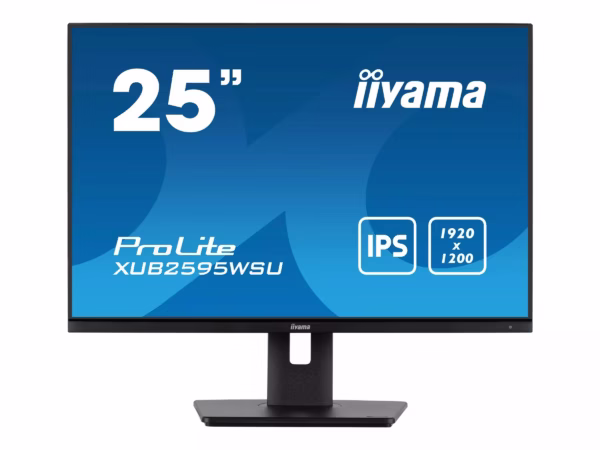 iiyama XUB2595WSU-B5 monitorius, 25″, FHD, IPS