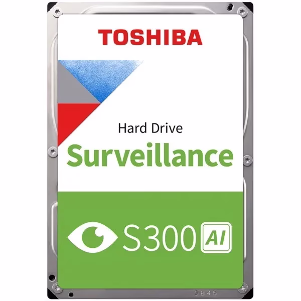 Toshiba 16TB S300 AI Surveillance HDD diskas, 3.5″