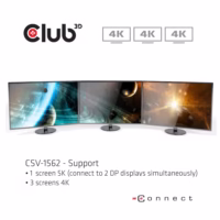 Nešiojamųjų kompiuterių doko stotelė CLUB3D USB-C 60W CSV-1562 thumbnail 11