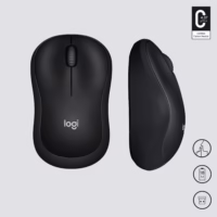 Logitech M220 Silent belaidė optinė pelė, anglies spalvos thumbnail 14
