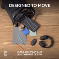 Belaidė optinė pelė Logitech M350S, juoda, 910-007015 thumbnail 14