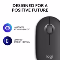 Belaidė optinė pelė Logitech M350S, juoda, 910-007015 thumbnail 17