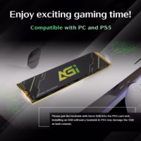 SSD, AGI, 600xTBW rating, MTBF 1600000 h, Read speed 4700 MB/s, Write speed 2800 MB/s thumbnail 2
