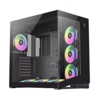 Gamemax NEX C56 BK kompiuterio korpusas, Midi Tower thumbnail 2