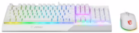 Klaviatūra ir pelė MSI Vigor GK30 Combo White US thumbnail 4