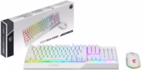 Klaviatūra ir pelė MSI Vigor GK30 Combo White US thumbnail 5