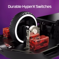 Belaidė optinė pelė HyperX Pulsefire Haste 2, juoda thumbnail 6