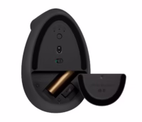 LOGITECH Vertical Wireless Optical Mouse, Graphite/Black, 910-006495 thumbnail 6