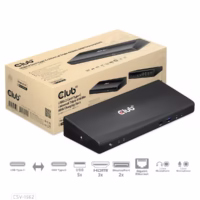 Nešiojamųjų kompiuterių doko stotelė CLUB3D USB-C 60W CSV-1562 thumbnail 6