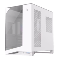 Gamemax NEX C56 VC WH baltas kompiuterio korpusas, Midi Tower thumbnail 7