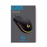 Logitech G203 laidinė optinė pelė, balta thumbnail 9