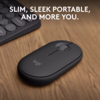 Belaidė optinė pelė Logitech M350S, juoda, 910-007015 thumbnail 9