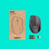 Belaidė lazerinė pelė LOGITECH M705, juoda, 910-006034 thumbnail 9
