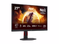 AOC U27G4R 27inch Fast IPS Dual Frame Monitor UHD/FHD 160-320Hz 400cd/m2 0,5ms HDMI2.1×2 DP1.4 USB 3.1 Pivot thumbnail 9