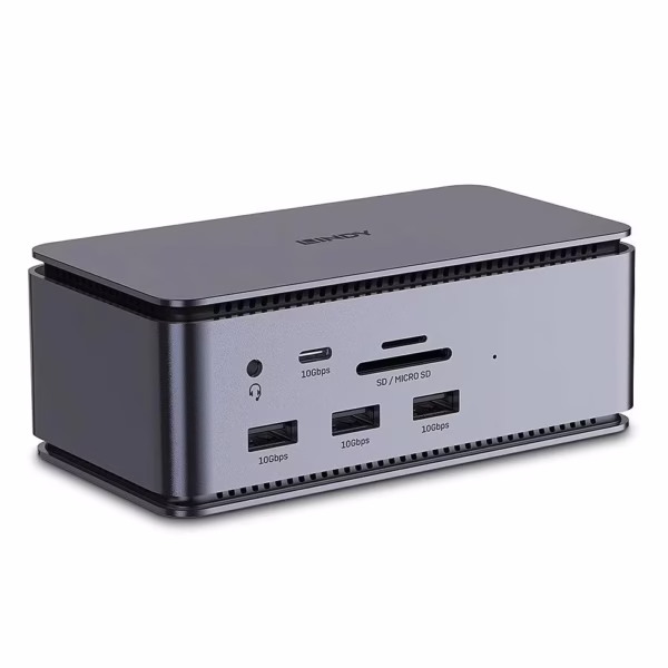 I/O prijungimo stotelė USB4/DST-PRO 43372 LINDY
