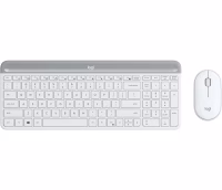 Belaidė klaviatūros ir pelės komplektas MK470 / Balta 920-009205 LOGITECH