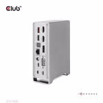 Nešiojamųjų kompiuterių prijungimo stotelė Club3D CSV-1568, USB-C, 120W