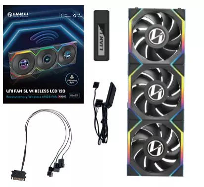 LIAN LI CASE FAN 120MM/G99.12SLLCD1W3B.00