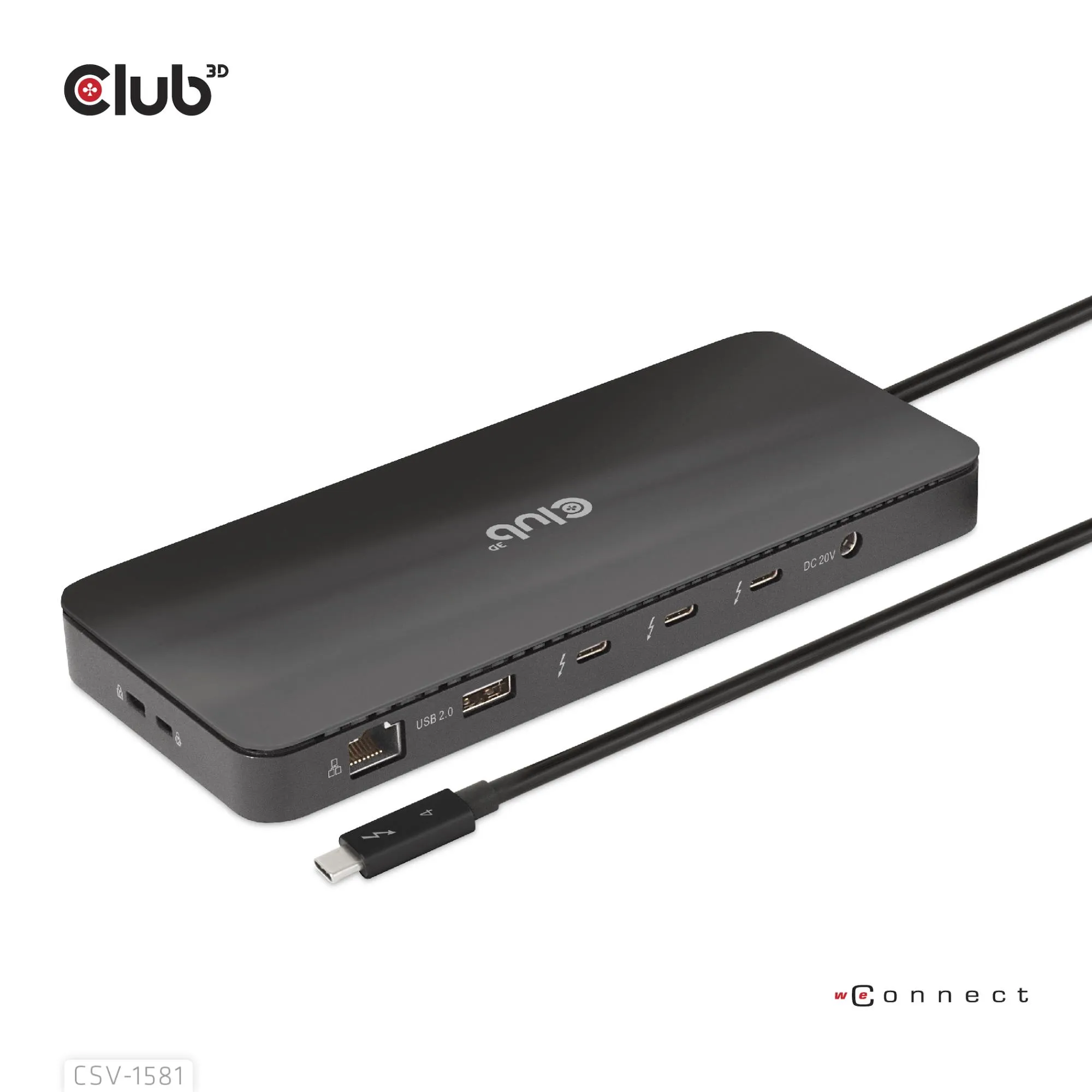CLUB3D 11-in-1 Thunderbolt 4 Docking Station CSV-1581