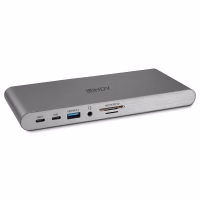 LINDY I/O prijungimo stotelė USB 3.2 su HDMI, RJ45, DP ir PD palaikymu (43349)