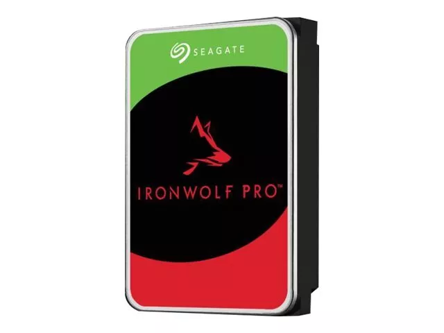 SEAGATE Ironwolf PRO Enterprise NAS HDD 8TB 7200rpm 6Gb/s SATA 256MB cache 8.9cm 3.5inch 24×7 for NAS & RAID Rackmount Systeme BLK