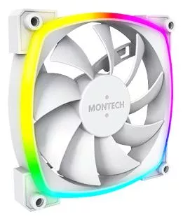 Korpuso ventiliatorius 120 mm / AX120 PWM White 3 viename Montech