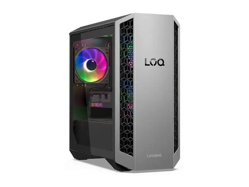 LENOVO LOQ Tower 26ADR10 AMD Ryzen 7 8745HX 16GB 1TB SSD M.2 2280 PCIe AMD Radeon RX 9060 XT 16GB W11H 2YR Carryin thumbnail 4