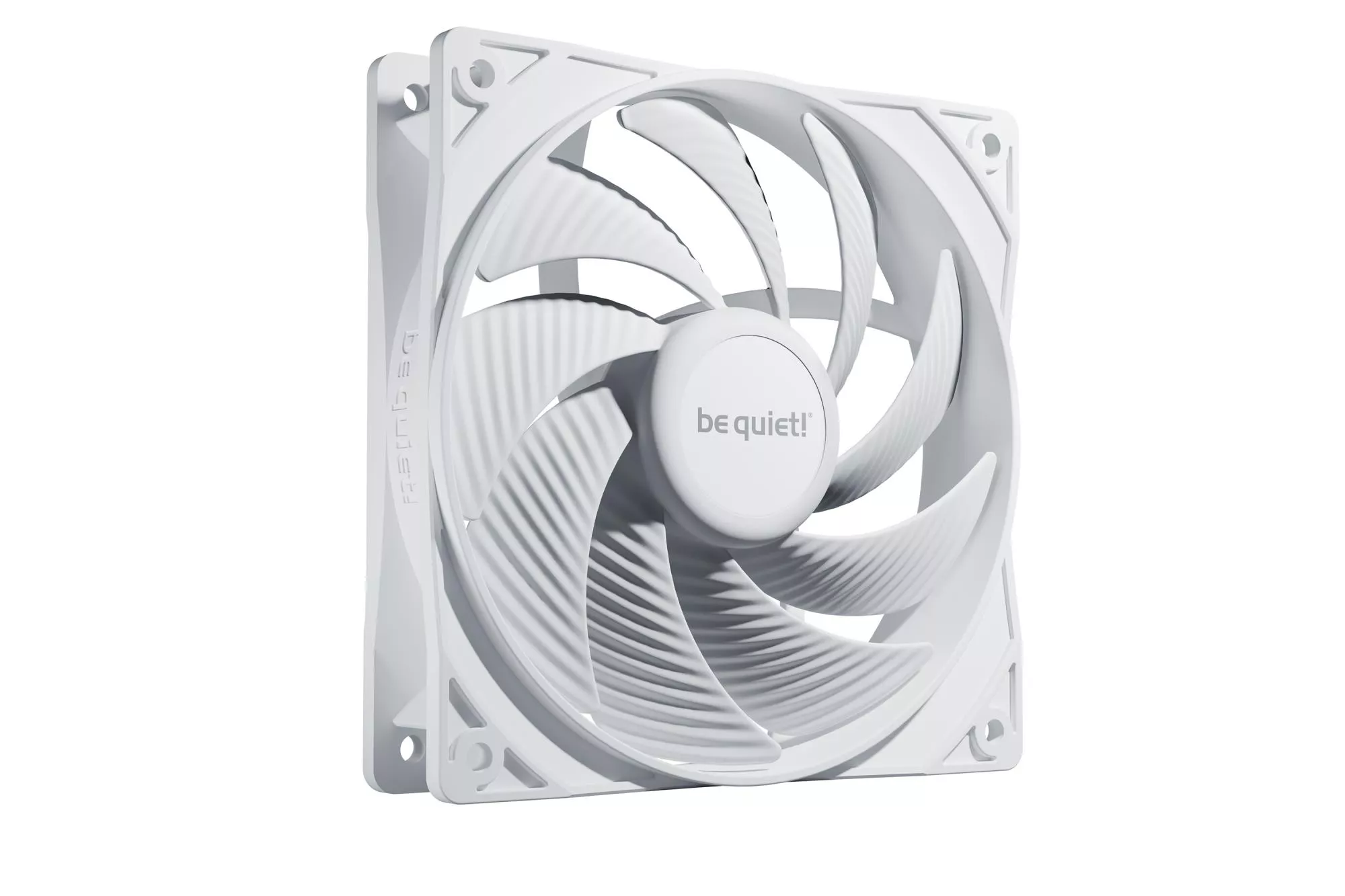 Kompiuterio korpuso ventiliatorius Be Quiet Pure Wings 3 120mm PWM high-speed White BL111