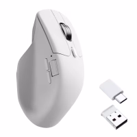 Keychron M6 belaidė optinė pelė, balta, M6S-B72