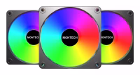 Korpuso ventiliatorius 120 mm Montech GF120 V2 ARGB PWM 3in1 (B)