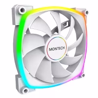 Korpuso ventiliatorius 140 mm AX140 PWM WHITE MONTECH