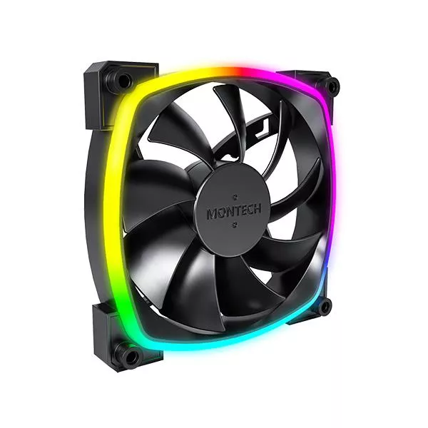 Korpuso ventiliatorius 120mm/AX120 PWM BLACK MONTECH