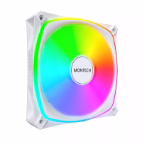 Korpuso ventiliatorius 120mm/RX120 PRO WHITE MONTECH