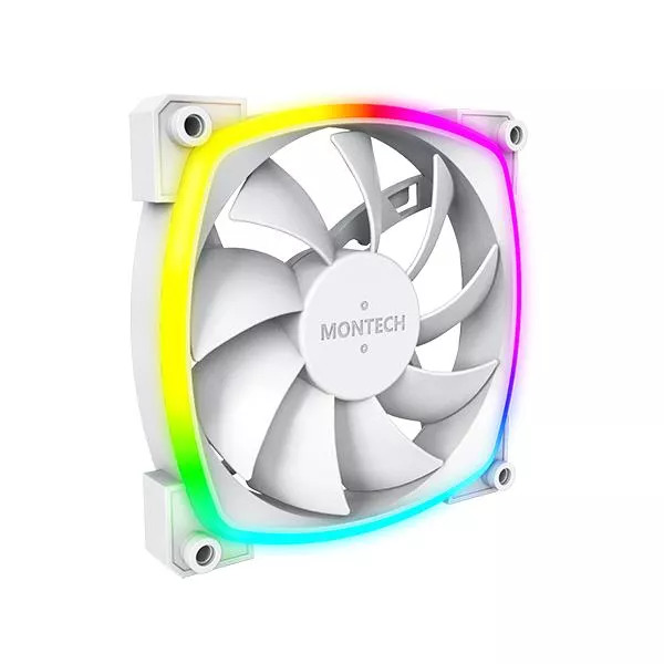 Korpuso ventiliatorius 120mm/AX120 PWM WHITE MONTECH