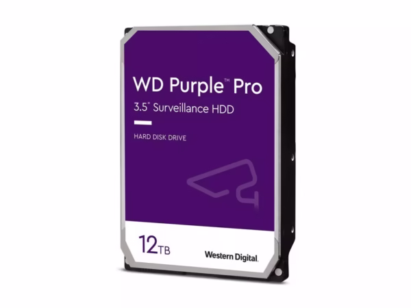 WD Purple Pro 12TB SATA 6Gb/s HDD 3.5inch internal 7200Rpm 256MB Cache 24×7 Bulk