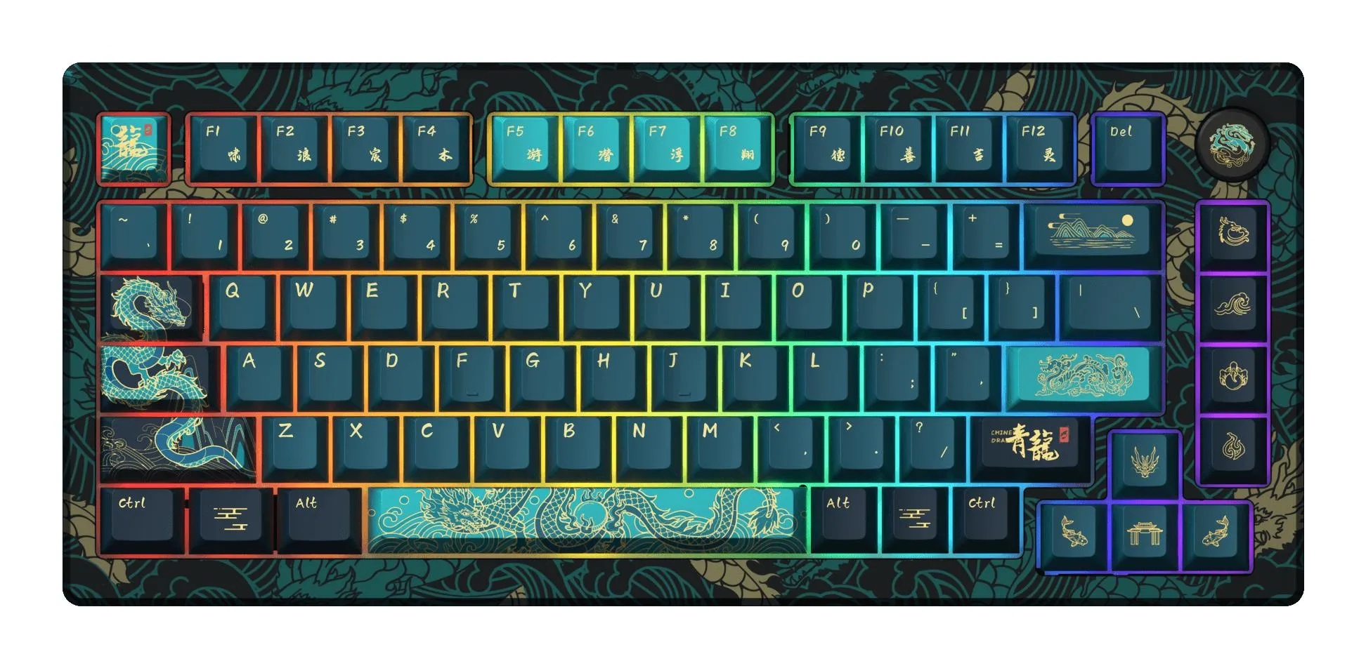 Klaviatūra USB-C Akko MOD007V3 HE