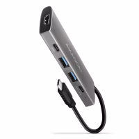 I/O HUB USB-C 5IN1/0,2M HMC-5G2 AXAGON