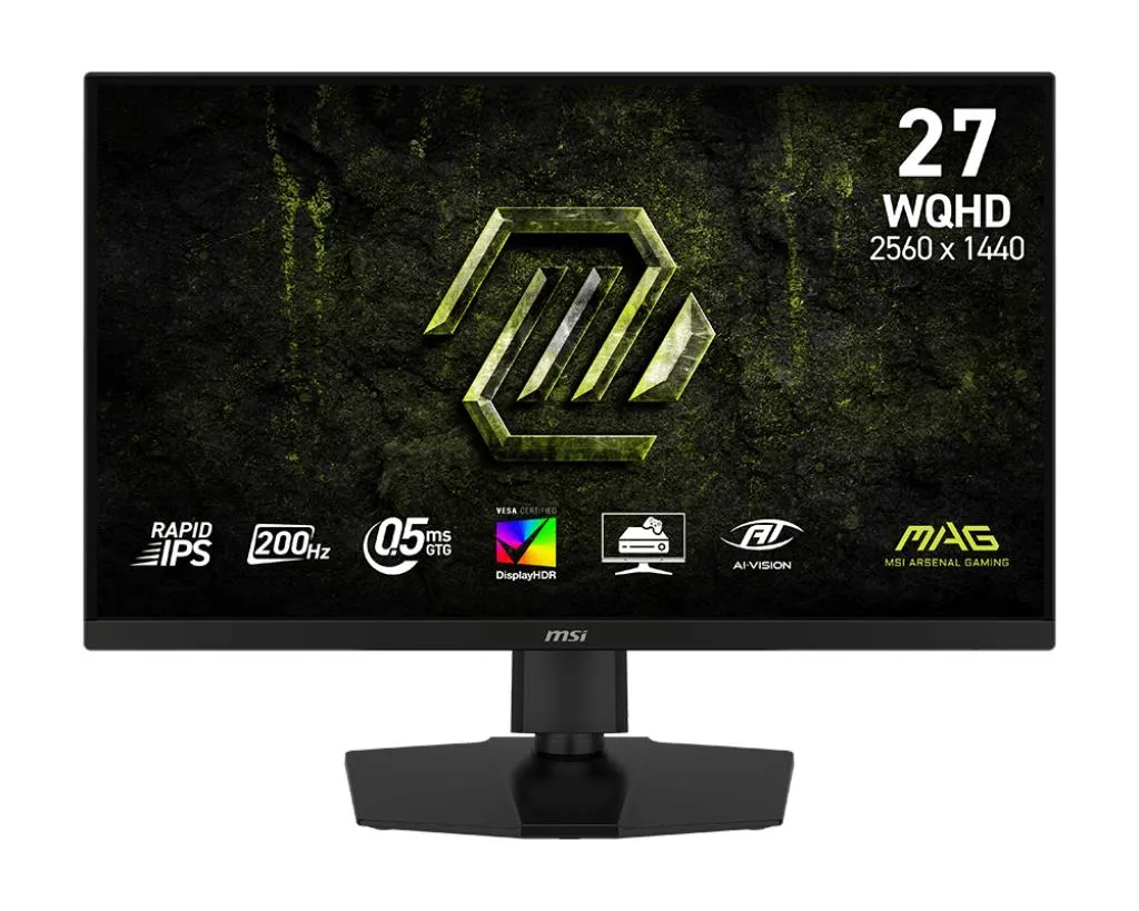 MSI MAG274QPFE20 27 colių LCD monitorius, 2560 x 1440, 200 Hz