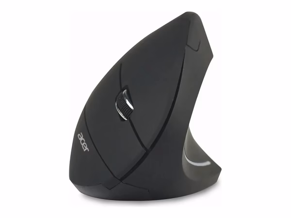 Acer Wireless Vertical Mouse, Black (Retail pack)