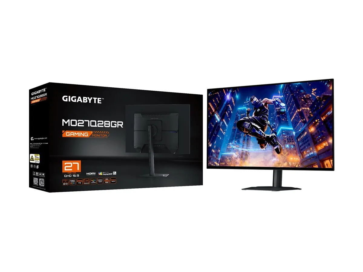GIGABYTE Gaming Monitor 27″ OLED MO27Q28GR thumbnail 2