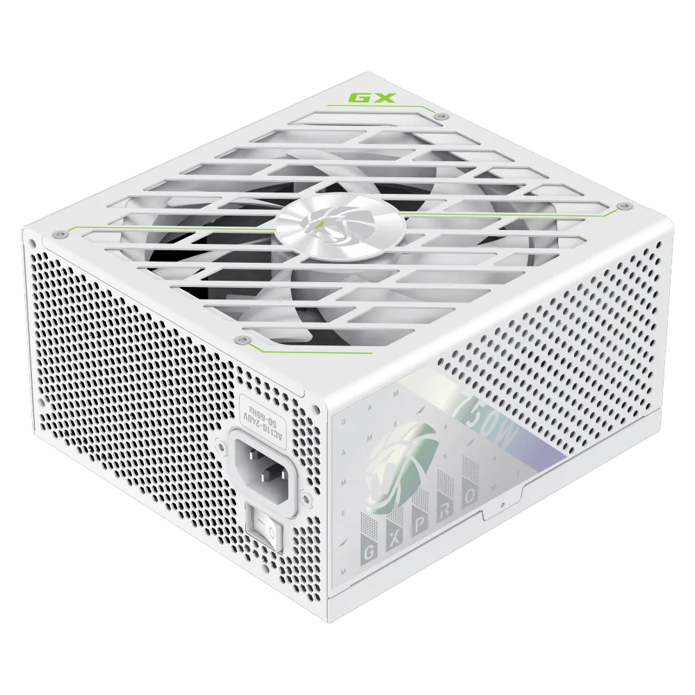 Gamemax PSU | GX PRO 750G WH | 750 W | Gold | Modular