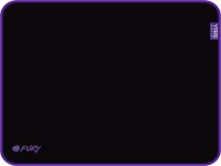 Fury Yari Speed L, Mouse pad, 300 x 400 mm, Black/Purple